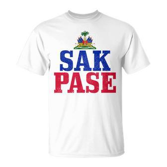 Haiti Flag Haitian Pride Vintage Haiti Comfort Colors Crop Top T-Shirt - Monsterry