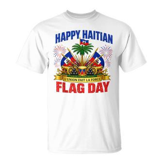 Happy Haitian Flag Day Proud Haiti Flag T-Shirt | Mazezy