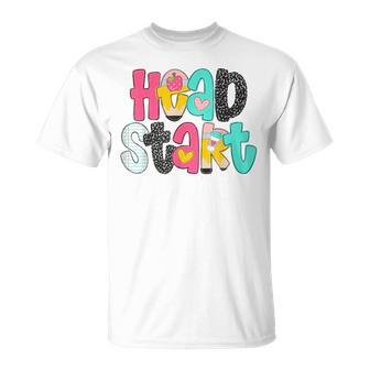 Head Start Team Homeschool Teacher Headstart Back To School T-Shirt | Mazezy