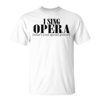 Iing Opera Camiseta unisex - Regaloses
