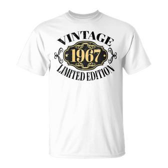 Intage 1967 Anniversaire Pour Hommes Et S 1967 T-Shirt - Cadeauxyz