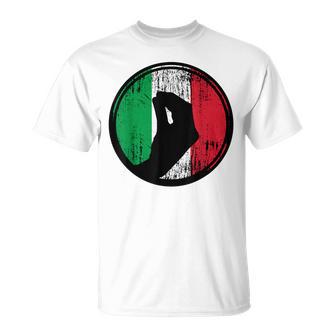 Italia Movimiento Manual Italiano Bandera Italiana Italia Camiseta unisex - Regaloses
