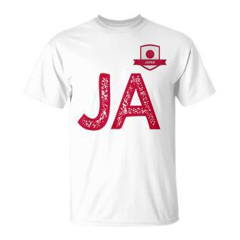 Japanese Flag Letter Yes Japan T-Shirt - Thegiftio UK