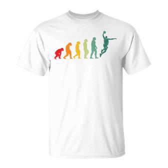 Je Peux Pas J'ai Basket Évolution Joueur De Basket Cadeau Haut De Gamme T-Shirt - Cadeauxyz