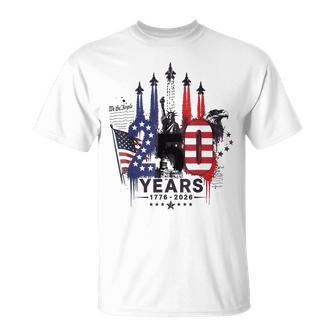 Jet Us Flag We The People 250 Years 1776 2026 4Th Of July T-Shirt - Thegiftio UK