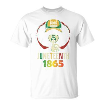 Junenth 1865 Woman Black African June 19Th Women T-Shirt - Thegiftio UK