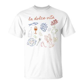 La Dolce Vita Cute Italy Ciao Bella Girl Summer Ocean Style T-Shirt - Thegiftio UK