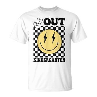 Last Day Of Kindergarten Graduation Kinder Boys Kids Teacher T-Shirt | Mazezy