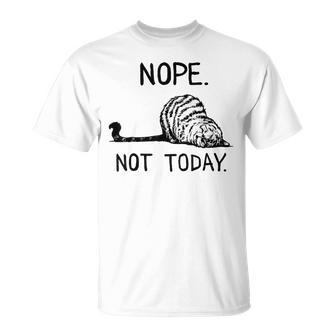 Lazy Cat Nope Not Today Cat Lover Love Cats Cat Girls Kids T-Shirt - Thegiftio