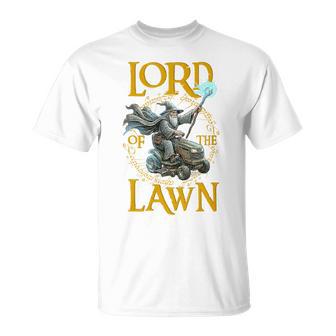 Lord Of The Lawn Nerd Dad Father's Day Fantasy Tri-Blend T-Shirt - Thegiftio UK