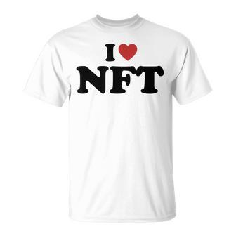 I Love Nft Tシャツ - Kawaiitshirt
