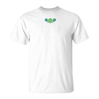 Lustiges Padel Tennis Trikot Mit Rückennummer Padel T-Shirt - Seseable