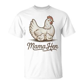 Mama Hen Chicken Mom Mother Day T-Shirt - Monsterry