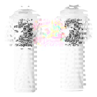 Mi-Princesse Mi-Dragon Cadeau Original Humour Drole T-Shirt - Cadeauxyz