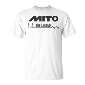 Mito レジェンド 125 ハートビート レジェンド バイク Cagiva Tシャツ - Kawaiitshirt