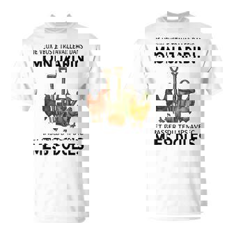 Mon Jardin Passer Du Temps Avec Mes Poules Humour Jardinage T-Shirt - Cadeauxyz