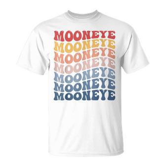 Mooneye Groovy レトロフィッシュ Tシャツ - Kawaiitshirt