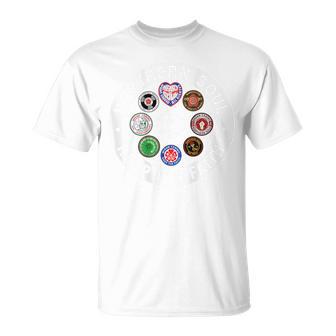 Northernoul バッジ ストーク ウィッグ マンチェスター ブラックプール Tシャツ - Kawaiitshirt
