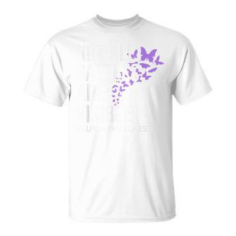 Not All Battles Are Visible Lupus Awareness Support Fight T-Shirt | Mazezy