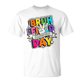 Orange Team Field Day T-Shirt - Monsterry