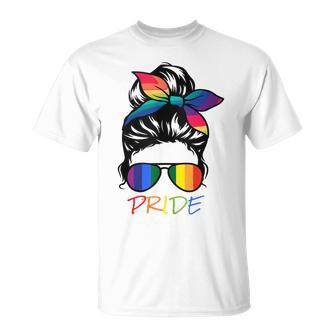 Orgullo Gay Desordenado Bollo Arco Iris Gafas Deol Lgbtq Es Orgullo Gay In Mangas Camiseta unisex - Regaloses