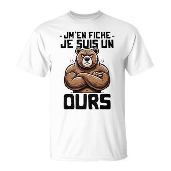 Ours Fille Garçon Humour Drole Jeuis Un Ours T-Shirt - Cadeauxyz