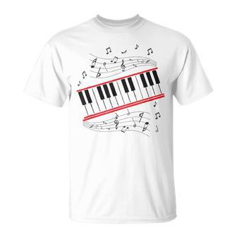 Piano Beat It Music Cosplay Music Idea T-Shirt - Thegiftio UK