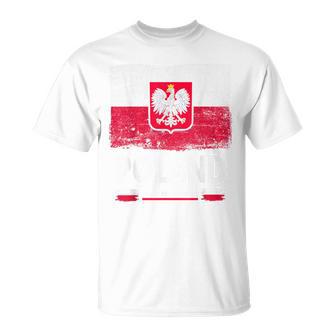 Polish Eagle Polska Flag Outfit Idea For Kids & Poland Flag T-Shirt - Monsterry UK