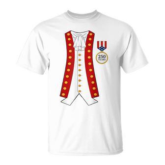 Revolutionary War Soldier Costume T-Shirt - Thegiftio UK