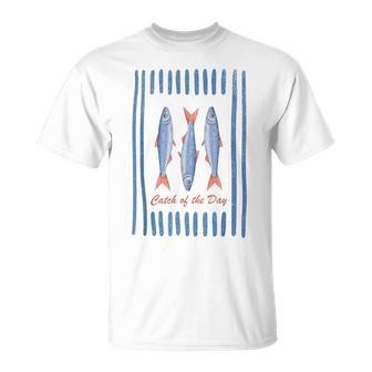 Sardinen Fishermen Aesthetic Retro T-Shirt - Thegiftio UK