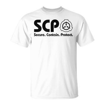 ScpecureContainProtect-Cp Foundation Tシャツ - Kawaiitshirt