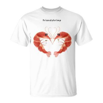 Shrimp Friendshrimp For Women T-Shirt - Thegiftio UK