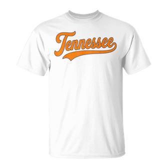 Tennessee Vintage Orange Tennessee Retro Orange T-Shirt - Thegiftio UK