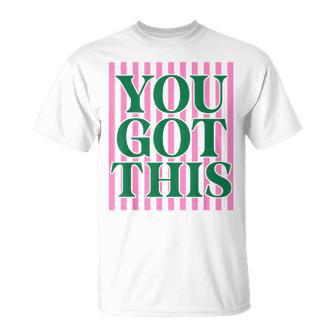 Test Day Teacher Matching State Stripes You Got This T-Shirt | Mazezy