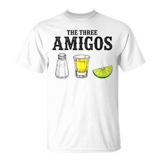 The Three Amigos Cinco De Mayo Tequila T-Shirt - Thegiftio