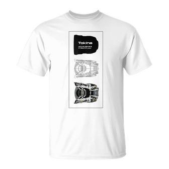 Tokina At-X116 Pro Dx Ii 断面図【前面デザイン】 Tシャツ - Kawaiitshirt