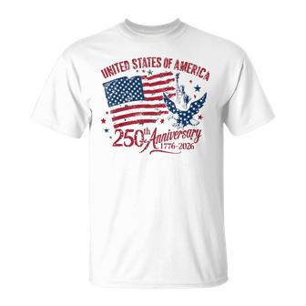United States Of America 250Th Anniversary 1776 2026 Women T-Shirt - Thegiftio UK