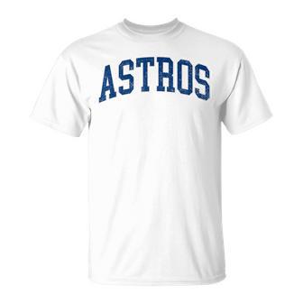 Vintage Astro Retro Style 70S 80S 90S First Name T-Shirt | Mazezy