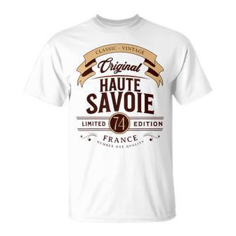 Vintage Haute-Savoie Département France T-Shirt - Cadeauxyz
