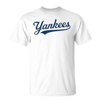 Vintage Yankee Name Personalized T-Shirt | Mazezy