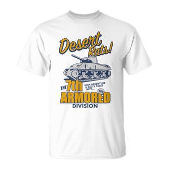 Ww2 7ª División Blindada Camiseta unisex - Regaloses