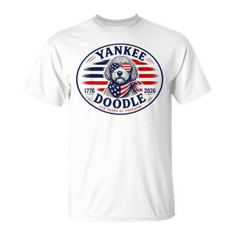 Yankee Doodle Dog 4Th Of July T-Shirt - Monsterry UK