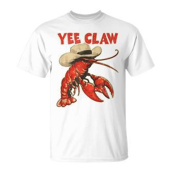 Yee Claw Crawfish Cowboy T-Shirt - Thegiftio