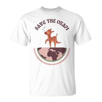 かわいいヴィンテージオカピレトロデザイン、オカピ Tシャツ - Kawaiitshirt