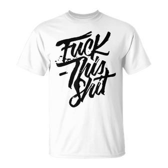 このクソをファック Tシャツ - Kawaiitshirt