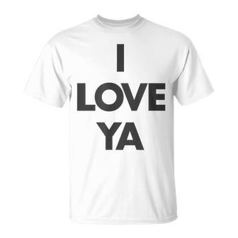 アイ・ラヴ・ヤ-ザット・セイズ・アイ・ラヴ・ユア Tシャツ - Kawaiitshirt