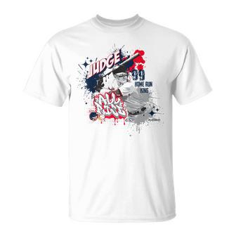 アーロン・ジャッジ・ニューヨーク・ベースボール・スケット・ワン×Mlb選手 Tシャツ - Kawaiitshirt