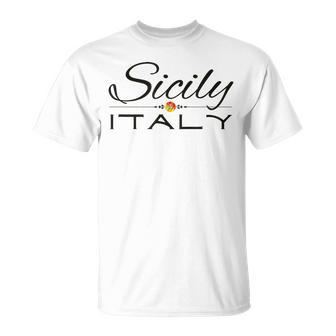 イタリア シチリア島 レモン お土産シチリア島 Tシャツ - Kawaiitshirt