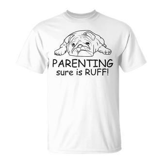 イングリッシュ・ブルドッグ・ドッグ・ラブ・アール キュートなファニー・ドッグ・ママ Tシャツ - Kawaiitshirt
