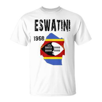 エスワティニ地図旗 制定。 Tシャツ - Kawaiitshirt